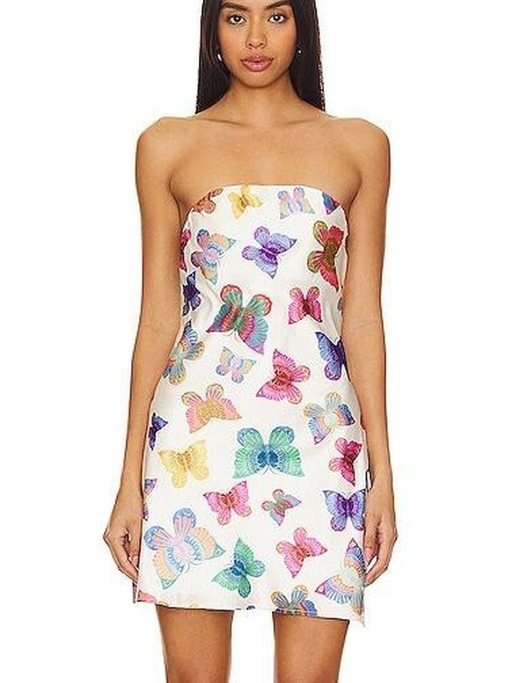 Show Me Your Mumu Taylor Tube Mini Dress medium